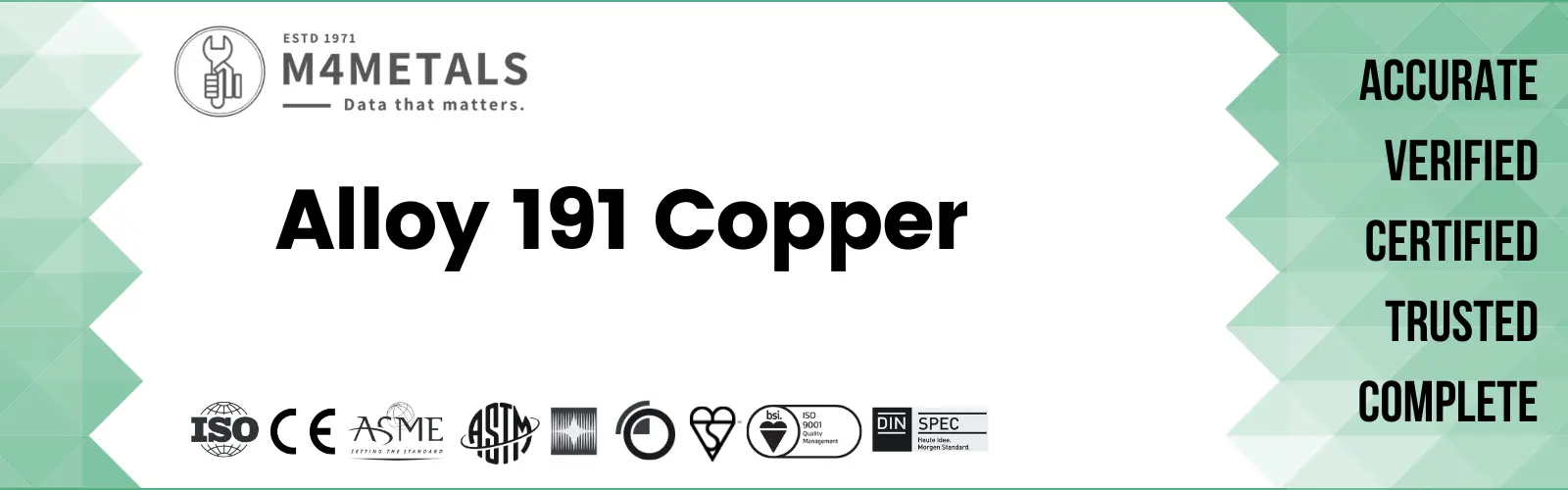 Copper Alloy 191