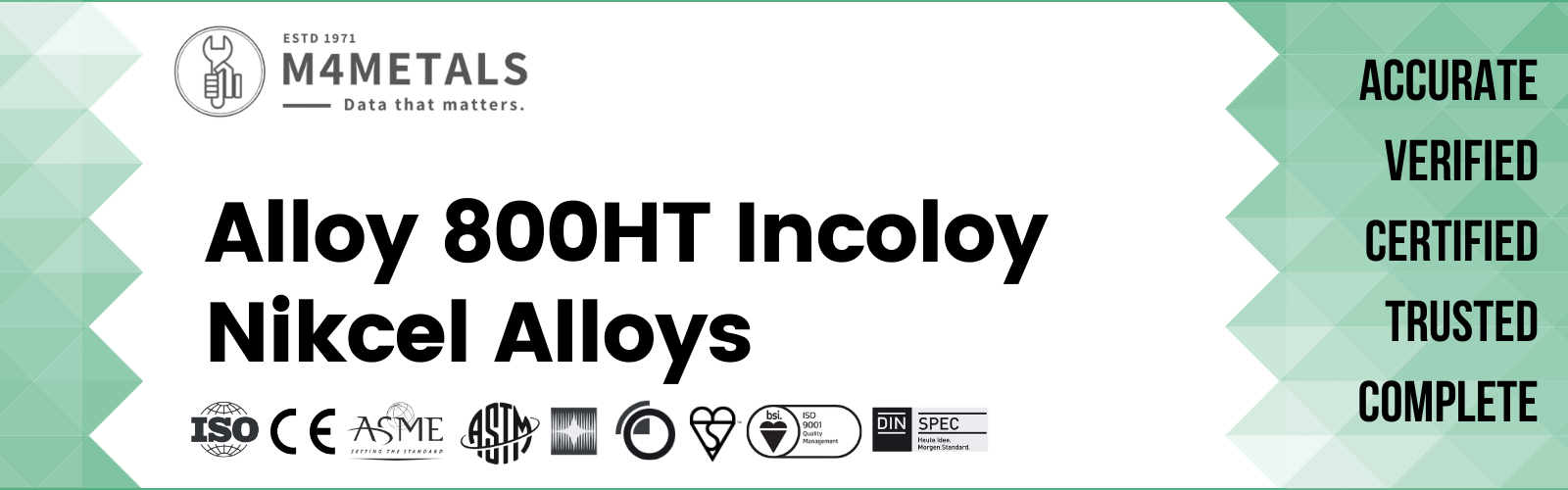 Incoloy Alloy 800HT