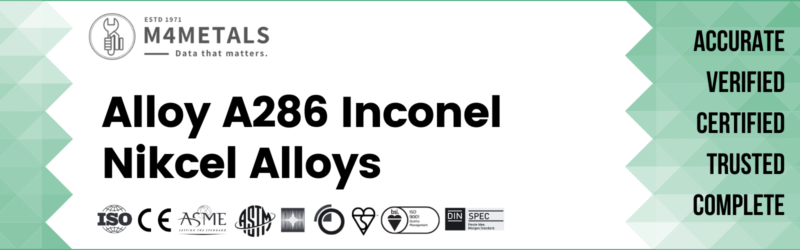 Nickel Alloy Inconel A286