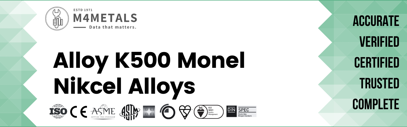 Monel Alloy K500