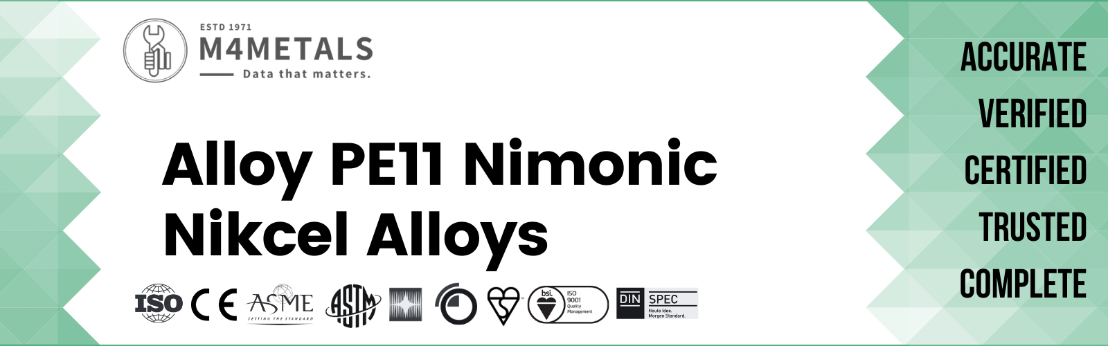 Nimonic Alloy PE11