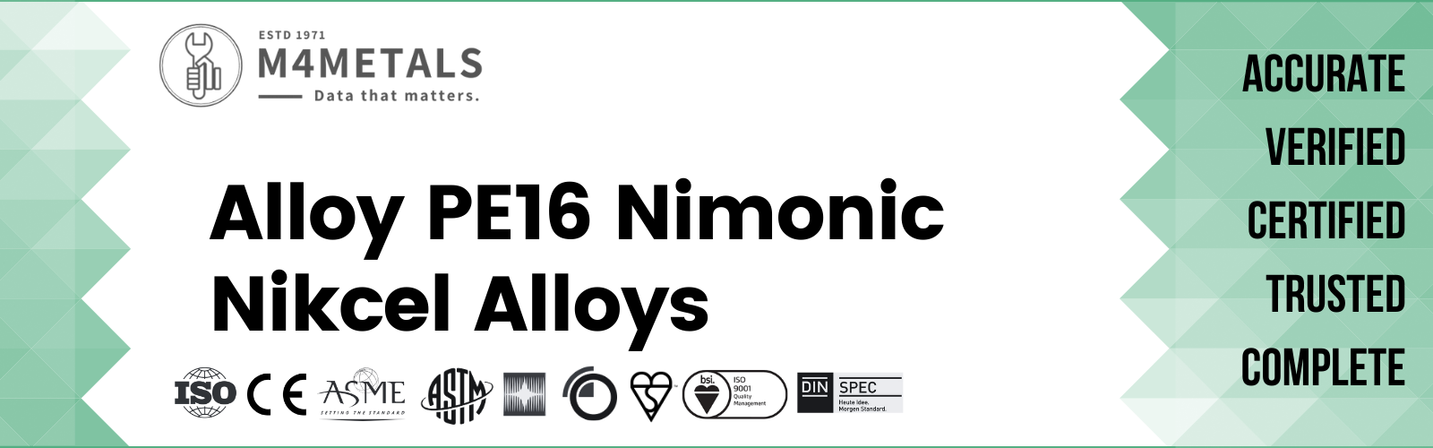 Nimonic Alloy PE16